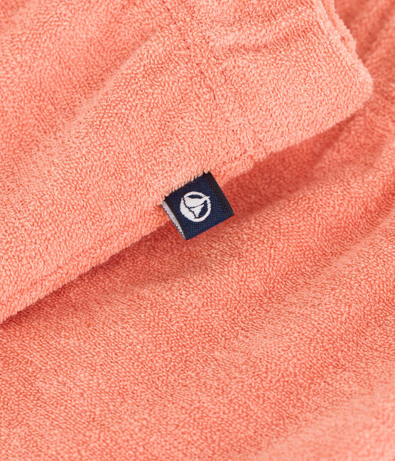 Baby-Shorts aus Baumwoll-Frottee orange ABRICOT