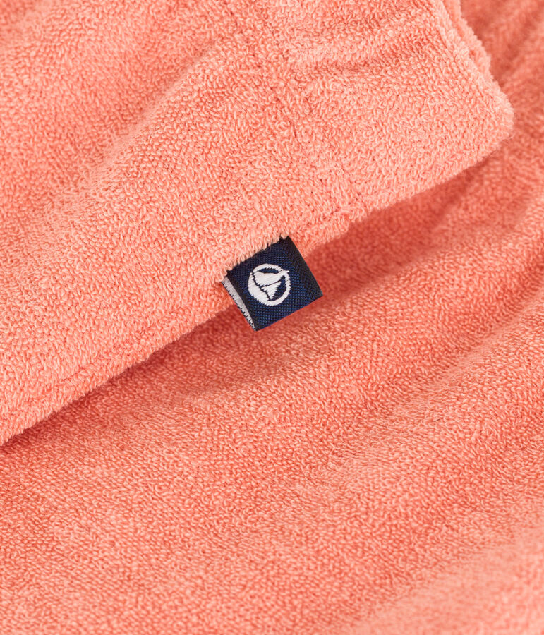 Baby-Shorts aus Baumwoll-Frottee orange