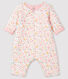 Langer Baby-Overall aus Rippstrick