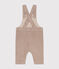 Baby-Latzhose aus Cord HUITRE