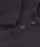 Langärmeliges Baby-T-Shirt aus Rippstrick grau DUMBO