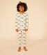 Kinderpyjama aus Baumwolle mit Tier-Printmotiv