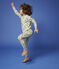 Kinderpyjama aus Baumwolle mit Dschungelmotiv für Jungen weiss MARSHMALLOW/weiss MULTICO