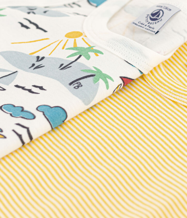 2er-Set Unterhemden aus Baumwolle f&uuml;r Jungen variante 1