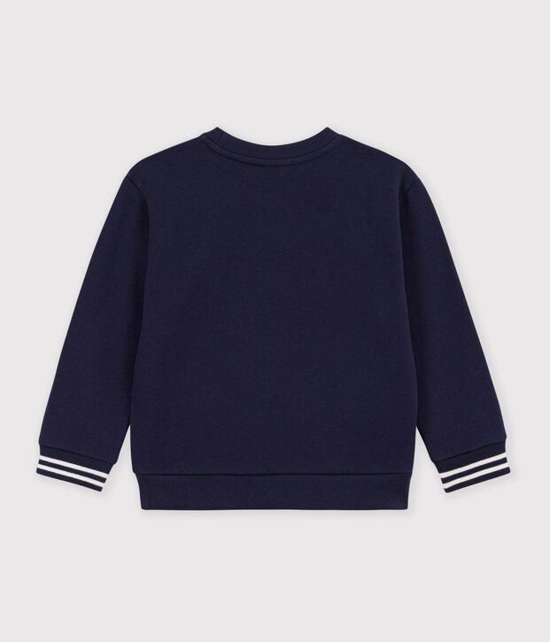 Kinder-Sweatshirt aus einfarbiger Baumwolle SMOKING