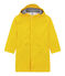 Lange Kinder-Regenjacke unisex gelb JAUNE