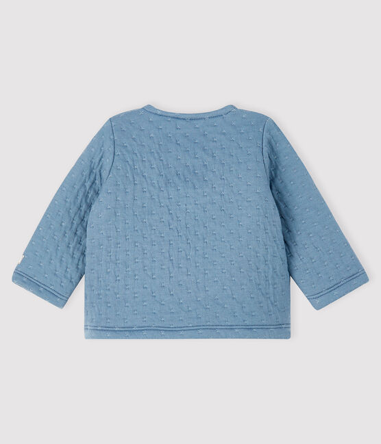 Baby-Cardigan aus Doppeljersey grau TEMPETE