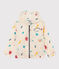 Kinder-Windjacke aus recycltem Material weiss AVALANCHE/ MULTICO