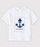 Baby-T-Shirt für Jungen weiss ECUME