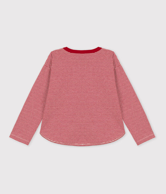 Langärmeliges Kinder-T-Shirt aus Doppeljersey für Jungen STOP/ MONTELIMAR