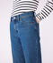 Damen-Hose mit geradem Schnitt aus Denim blau DENIM MOYEN