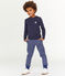 Strickhose für Jungen blau SMOKING/weiss MARSHMALLOW