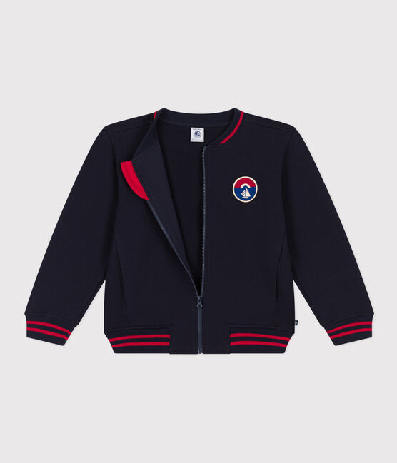 Teddy aus dichtem Jersey für Kinder/Jungen blau SMOKING