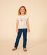 T-Shirt aus geflammtem Jersey Kinder/Mädchen