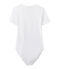 Damen-Body „BODYCONIQUE“ aus Baumwolle weiss ECUME