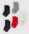 5er-Set Babysocken für Mädchen variante 1