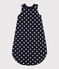 Schlafsack mit Sternenmotiv TOG 2 blau SMOKING/weiss MARSHMALLOW