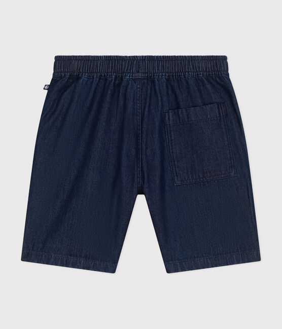 Kinder-Shorts aus leichtem Denim für Mädchen blau DENIM