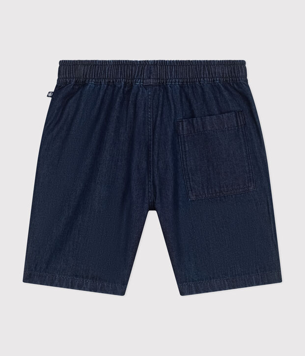 Kinder-Shorts aus leichtem Denim f&uuml;r M&auml;dchen blau