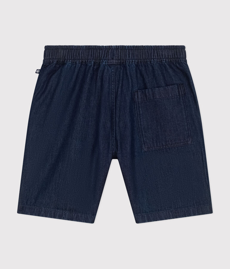 Kinder-Shorts aus leichtem Denim f&uuml;r M&auml;dchen blau DENIM