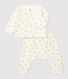 Zweiteiliges Baby-Set aus Bio-Doppeljersey mit Sonnenprint