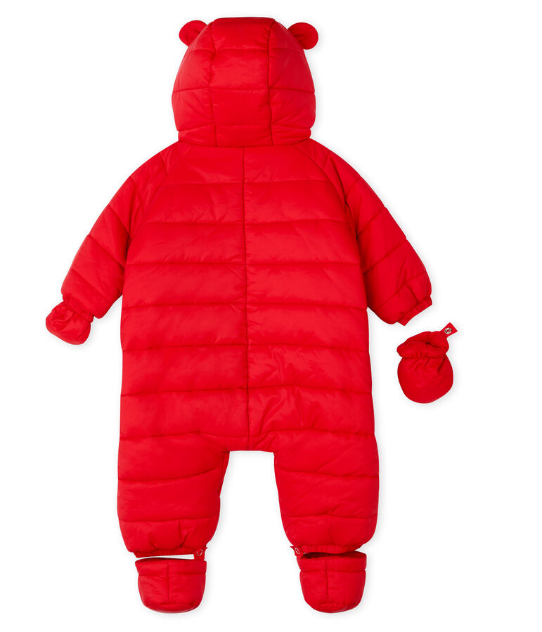 Baby-Schneeanzug Unisex rot