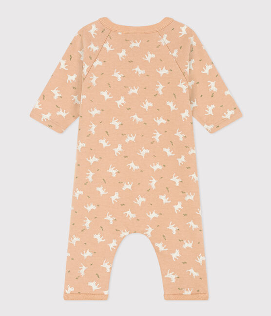 Baby-Langoverall aus Molton TOURONE/ MULTICO
