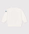 Baby-Sweatshirt Petit Bateau × Water Family weiss MARSHMALLOW