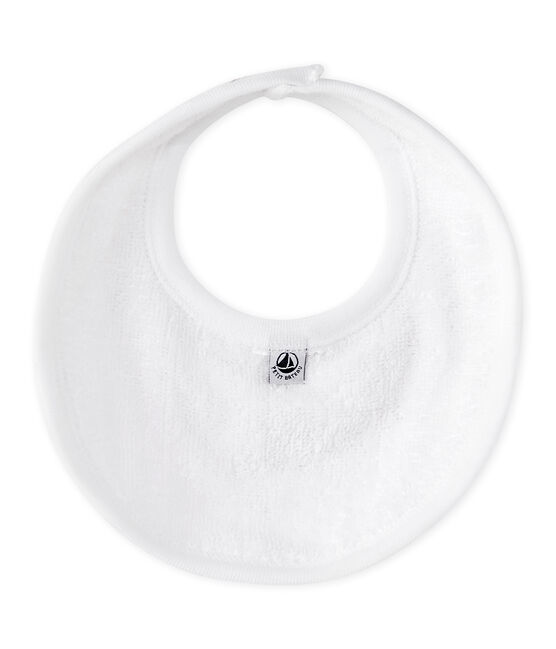 Bedrucktes Unisex-Baby-Lätzchen rosa VIENNE/weiss MULTICO