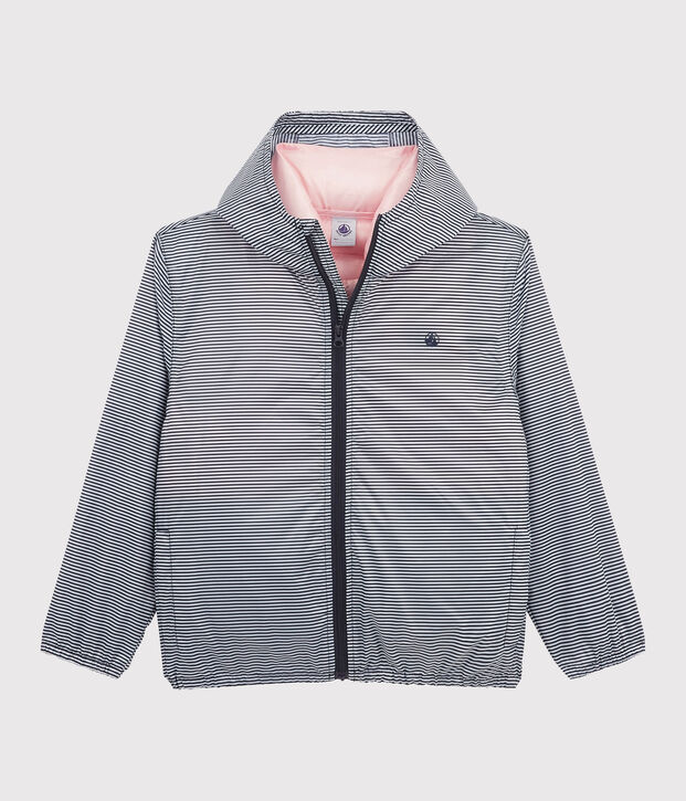 Windjacke f&uuml;r Kinder, 3 in 1, aus recycelten Material rosa