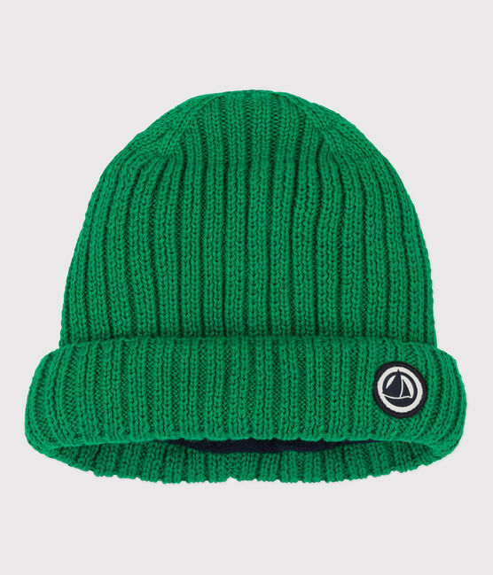 Baby-Mützchen mit Fleece-Fütterung MATCHA