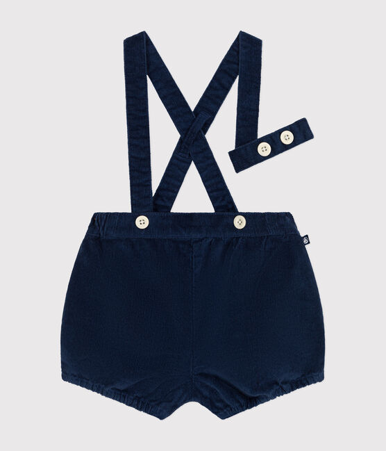 Baby-Trägershorts aus Cord CREPUSCULE
