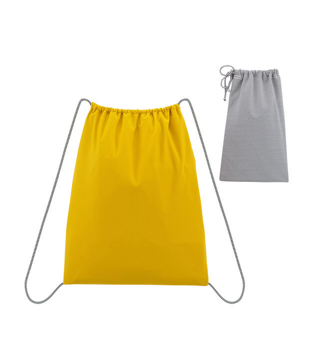 Set aus tasche und beutel damen vielfarbig