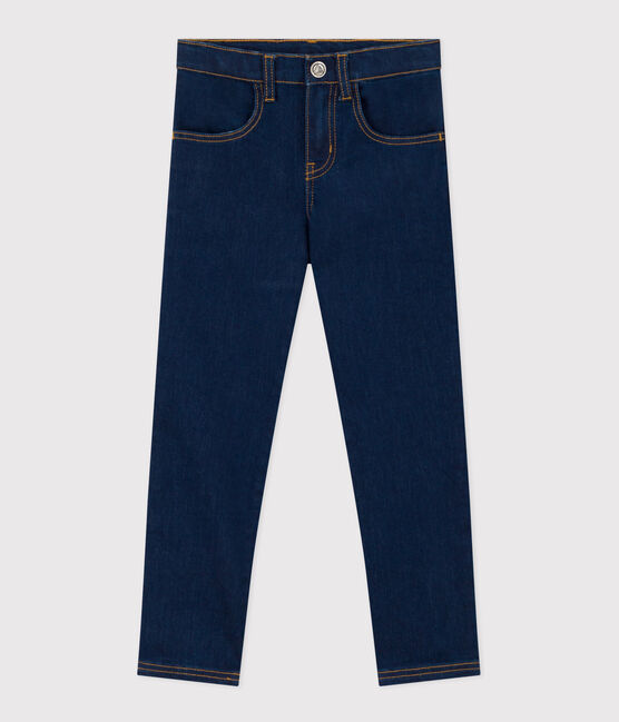 Hose in Slim Fit-Passform aus Denim für Kinder/Mädchen blau DENIM BRUT