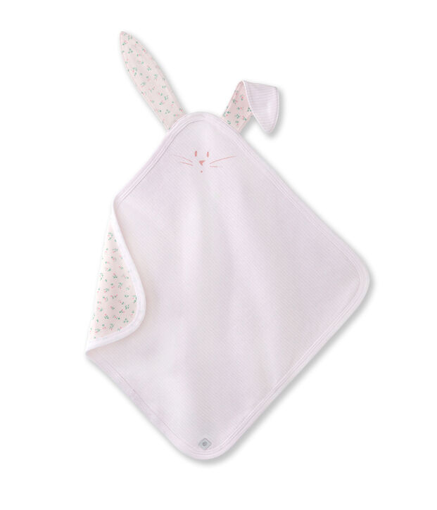 Baby-Kuschelh&auml;sch rosa/weiss