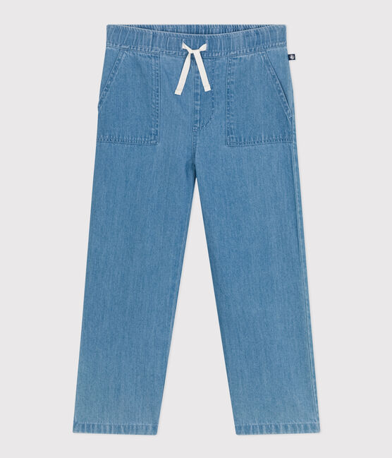 Gerade geschnittene Hose aus leichtem Denim Kinder/Jungen blau DENIM CLAIR