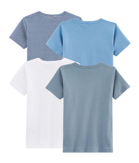 Überraschungstüte mit 4 kurzärmligen T-Shirts für Jungen variante 1
