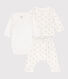 Baby-Set aus bedruckter Baumwolle