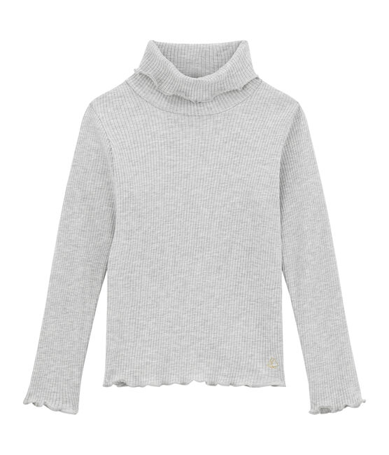Langarmshirt mit Rollkragen grau BELUGA CHINE