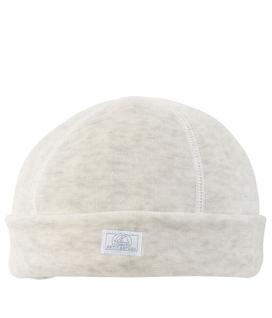 Babymütze aus Velours beige MONTELIMAR CHINE