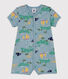 Baby-Kurzoverall aus Baumwolle mit Entdeckermotiv