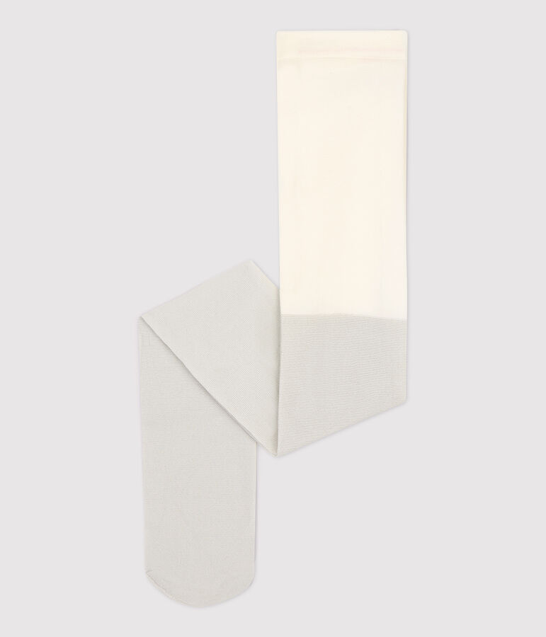 Panties uit microvezel meisjes kinderen weiss/grau