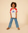 T-Shirt mit Printmotiv aus Jersey Kinder/Jungen rot AVALANCHE/ AURORA