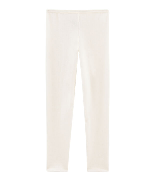 Leggings aus Wolle und Baumwolle f&uuml;r Kinder beige