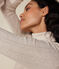 Damen-Rollkragenshirt "L'Iconique mit Zierstrick beige MONTELIMAR CHINE