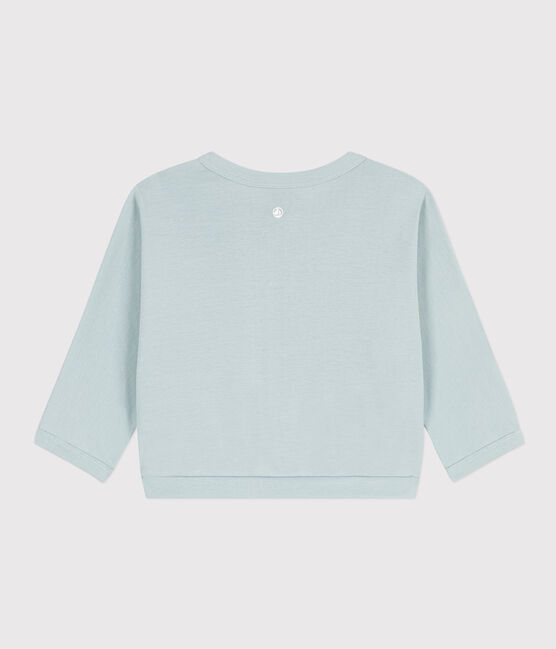 Baby-Cardigan aus Baumwolle grün BULLE