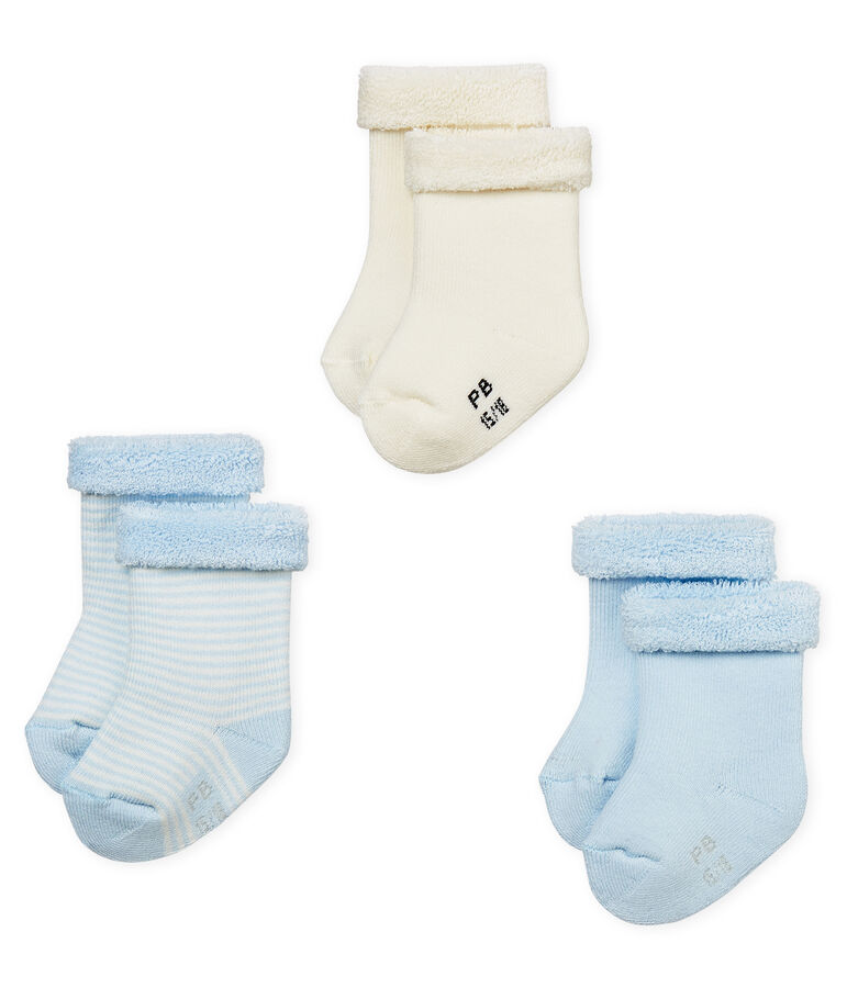 Unisex Baby Socken im 3er-Set vielfarbig