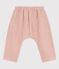 Baby-Hose aus Musselinstoff rosa SALINE