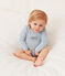 Zweier-Set langärmlige Baby-Bodys für Mädchen variante 1