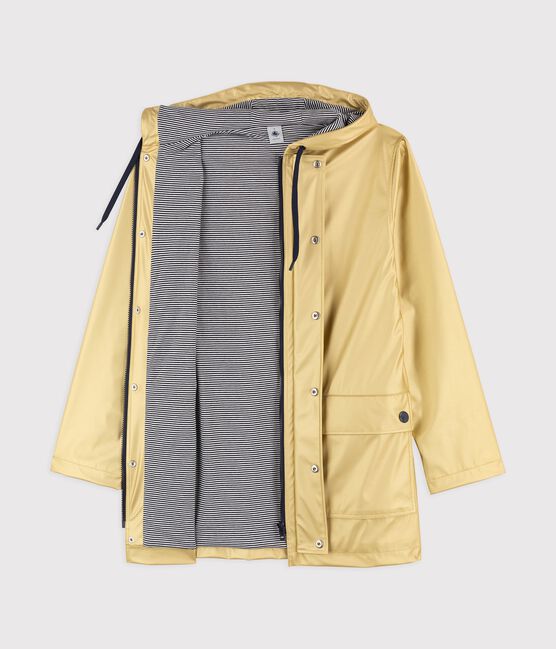 Klassische, goldfarbene Regenjacke Damen gelb DORE